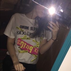 Sex Pistols graphic tee shirt